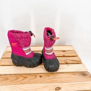SOREL Pink Snow Boots